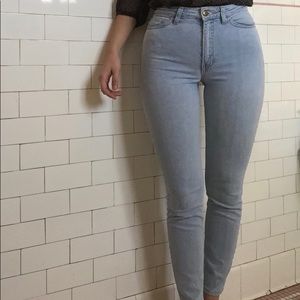 American Apparel High Waisted Mom Jeans